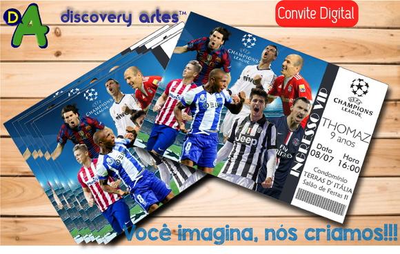 Convite Digital Champions League