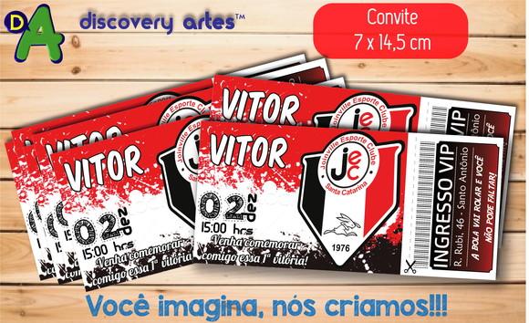 Convite Ingresso Joinvile