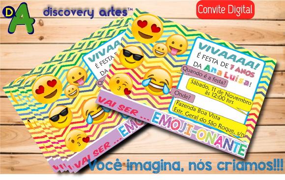 Convite Digital Emoji