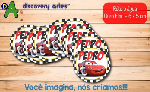 Rótulo Adesivo Água Ouro Fino Carros