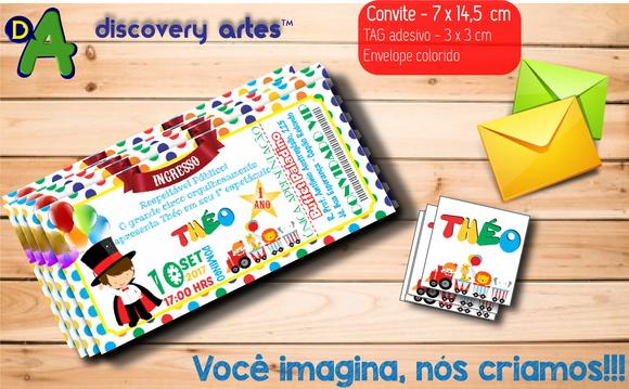 Convite Ingresso Circo