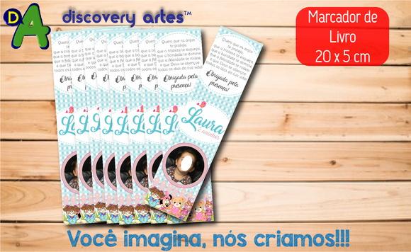 Marcador de Livro Bonequinha de Pano