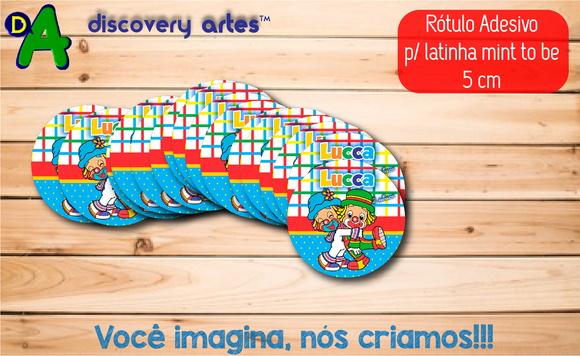 Rótulo Adesivo Latinha Patati Patata
