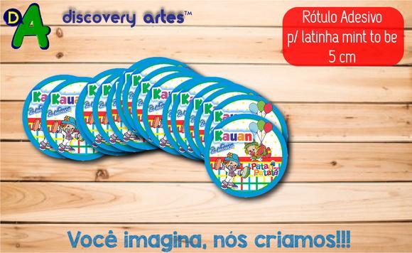 Rótulo Adesivo Latinha Patati Patata