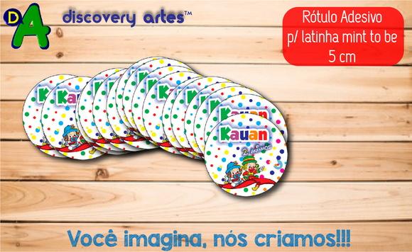 Rótulo Adesivo Latinha Patati Patata