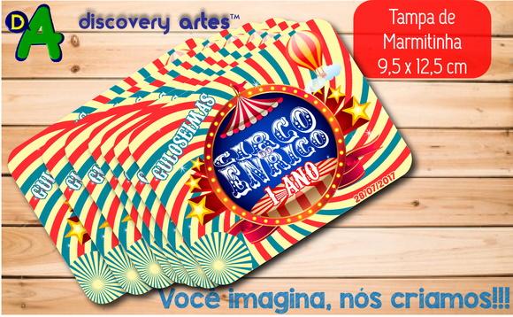 Tampa de Marmitinha Circo