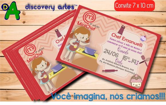 Convite Minichef
