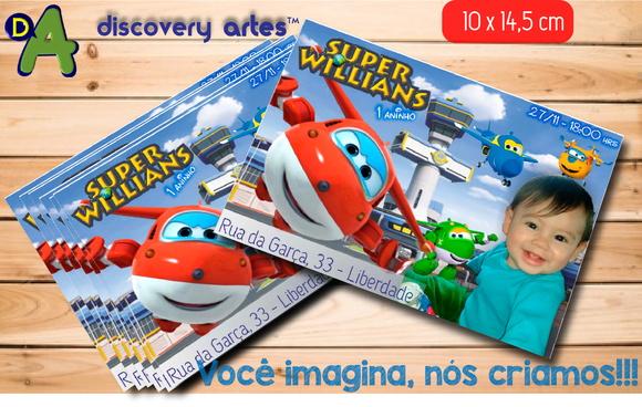 Convite Super Wings