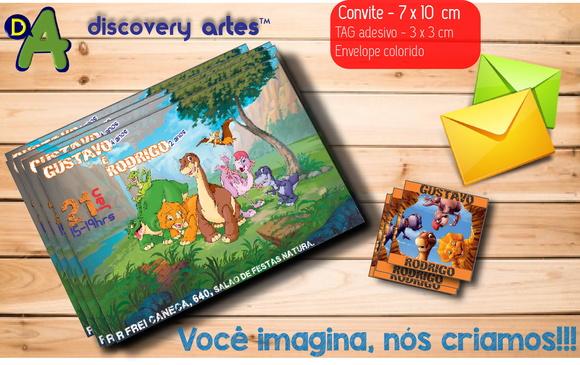 Convite Dinossauro