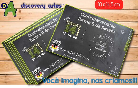 Convite Chalkboard