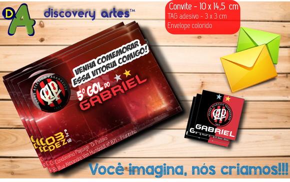 Convite Clube Atletico Paranaense