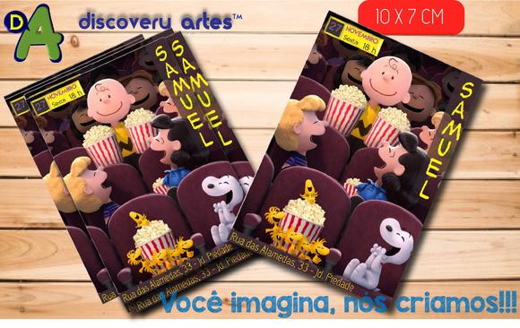Convite Snoopy