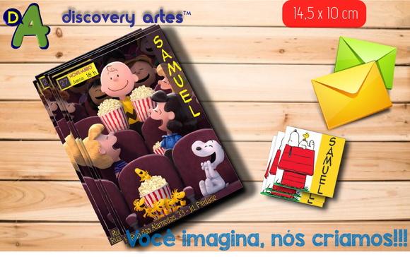 Convite Snoopy
