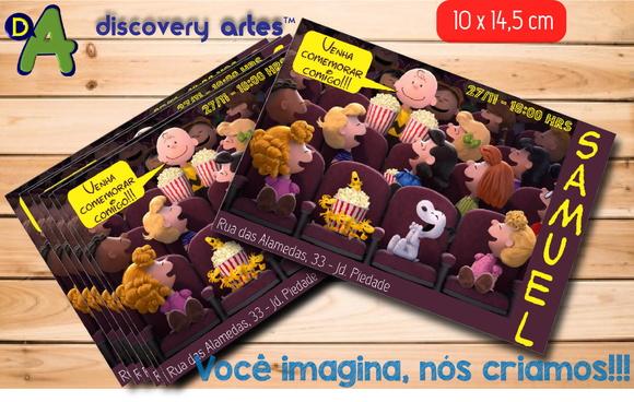 Convite Snoopy