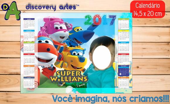Calendário Super Wings