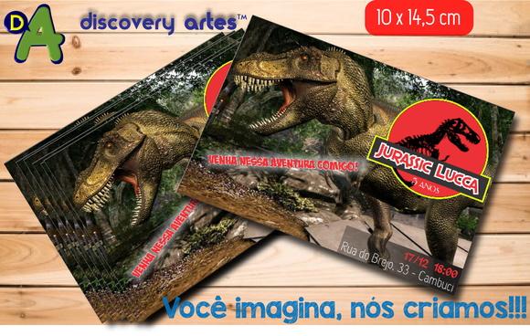 Convite Jurassic Park