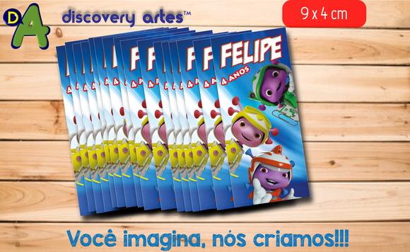Rótulo Adesivo Tubete Floogals