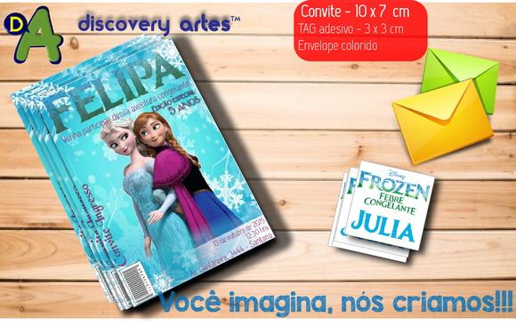 Convite Frozen
