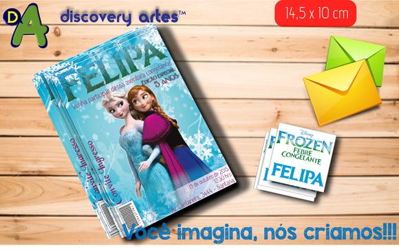 Convite Frozen