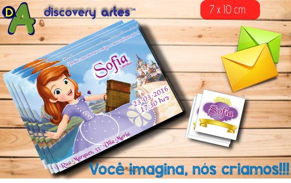 Convite Princesa Sofia