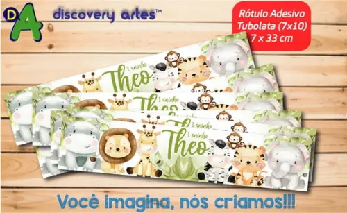 Rótulo Adesivo Tubolata Safari (7x10)
