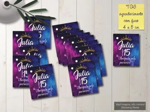 Tag Agradecimento Galaxia