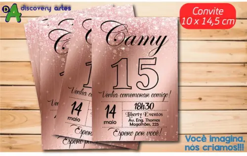 Convite Aniversário 15 Anos