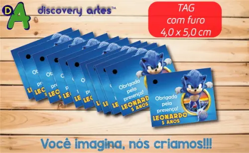 Tag Agradecimento Sonic