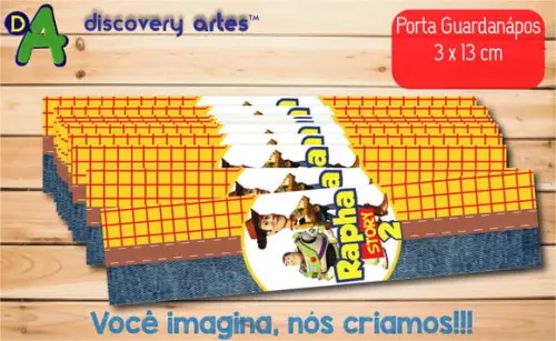 Cinta para Porta Guardanápos Toy Story