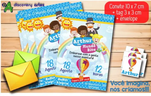 Convite Mundo Bita
