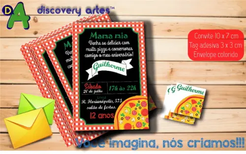 Convite Pizza