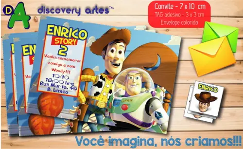 Convite Toy Story