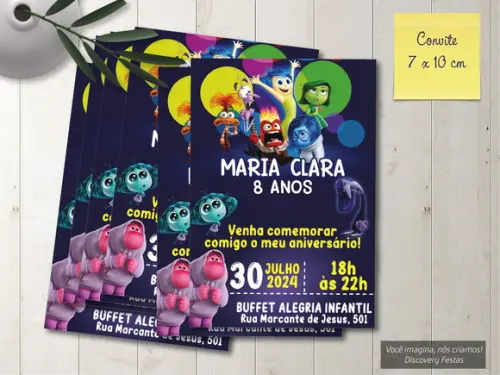 Convite Divertidamente 2