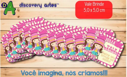 Vale Brinde Circo Rosa