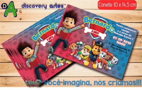 Convite Patrulha Canina
