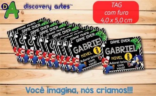 Tag Agradecimento Video Game