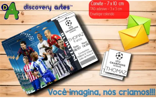 Convite Champions League