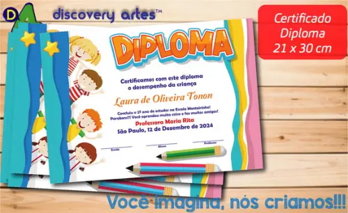 Diploma Certificado Infantil
