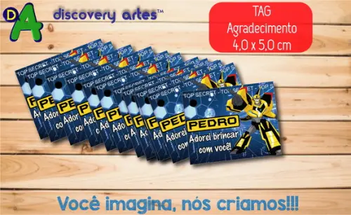 Tag Agradecimento Transformers