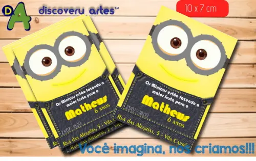 Convite Minions