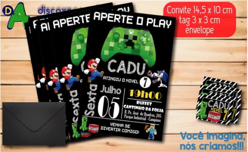 Convite Video Game