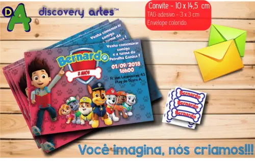 Convite Patrulha Canina