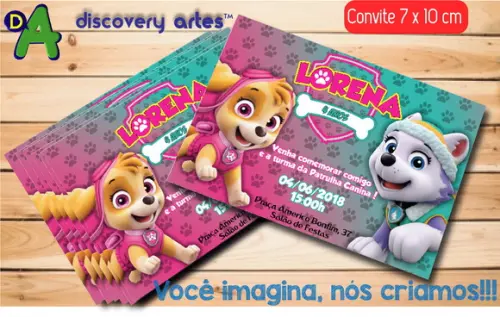 Convite Patrulha Canina