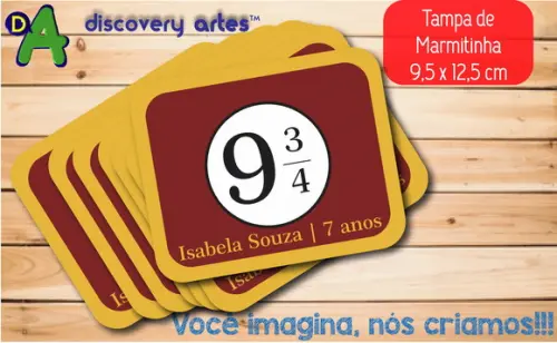Tampa Marmitinha Harry Potter