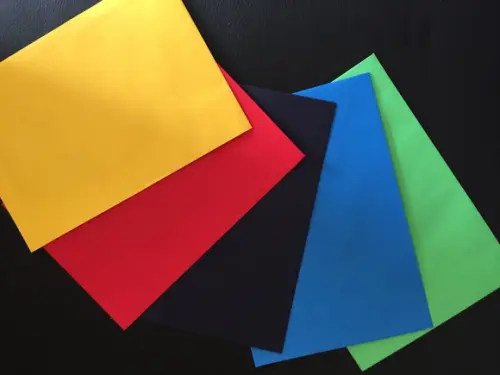 Envelope Colorido
