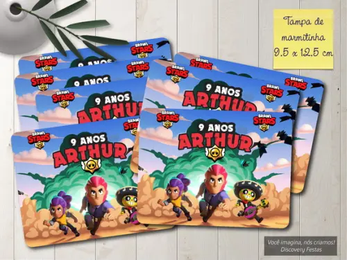 Tampa de Marmitinha Brawl Stars