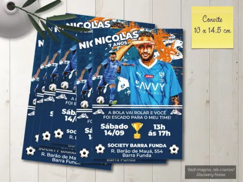 Convite Neymar