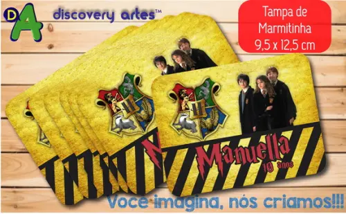 Tampa Marmitinha Harry Potter