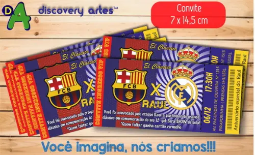 Convite Ingresso Champions League