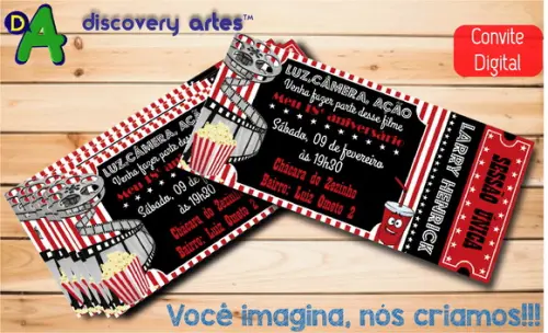 Convite Ingresso Digital Cinema